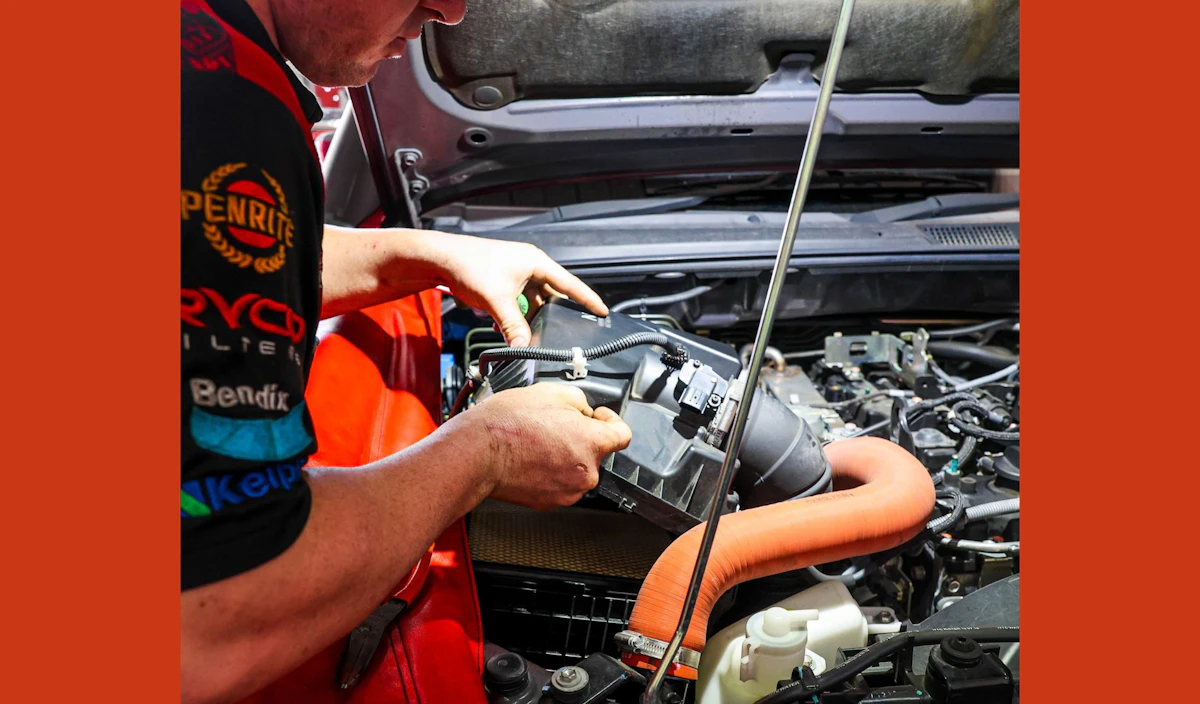 car air filter replacment by Robo's Motorworks